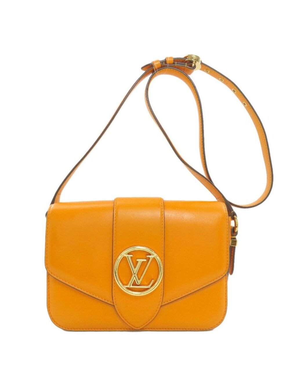 Louis Vuitton Pont Neuf Shoulder Bag Leather